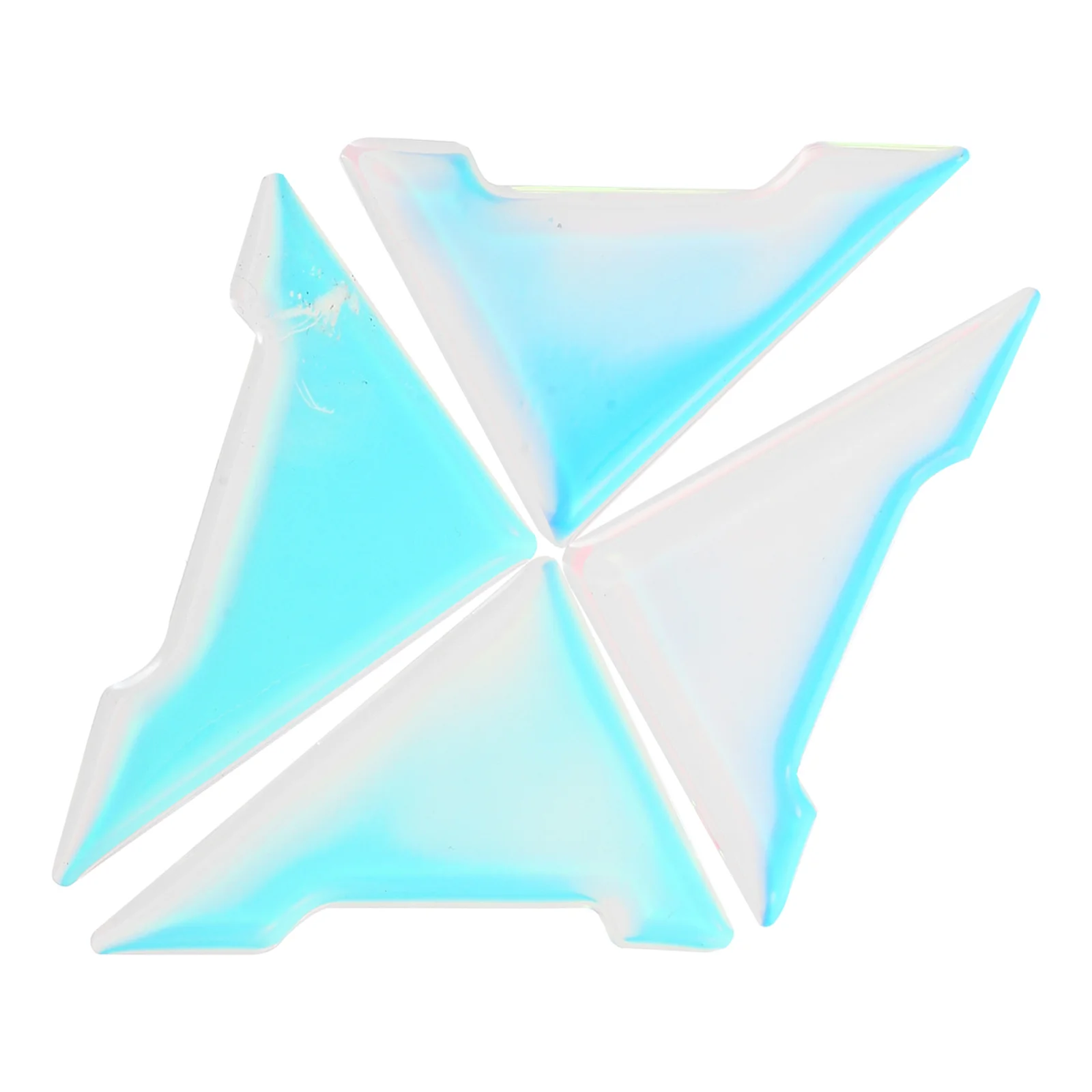 

4Pcs Car Door Corner Protectors Night Glow Stickers Durable PET Anti Scratch Edge Guards Door Protector Accessories