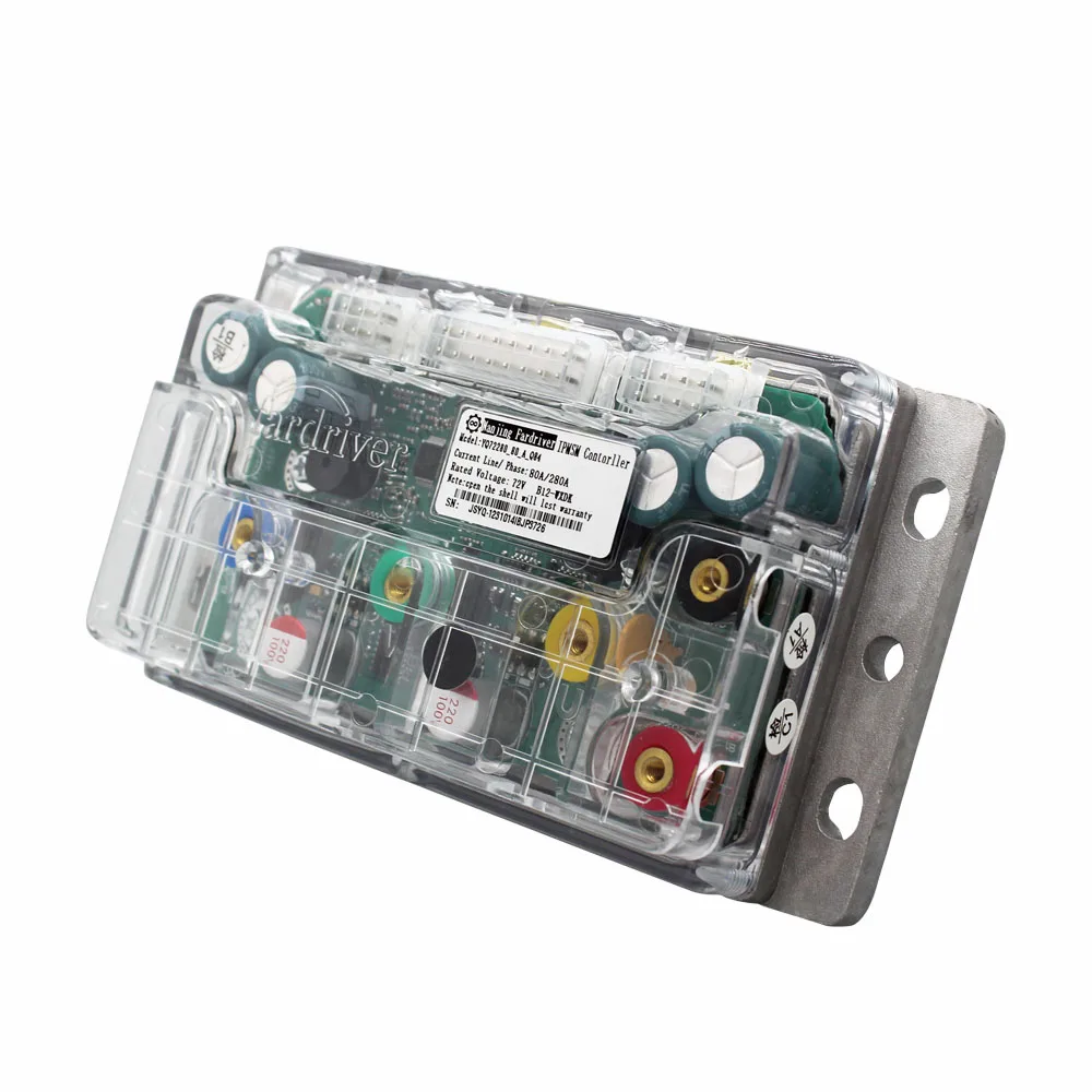 YQ72260/X80 مع BT Fardriver 80A/260A وحدة تحكم تيار مستمر بدون فرش 48 فولت/72 فولت دراجات نارية كهربائية لمحركات 2000 واط