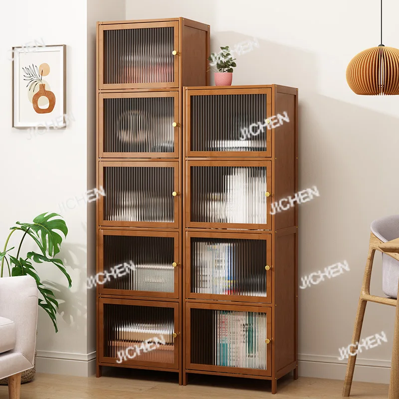 

Книжный шкаф с дверью, многослойная стойка для хранения, шкаф для хранения швов, витрина для гостиной, книжная полка