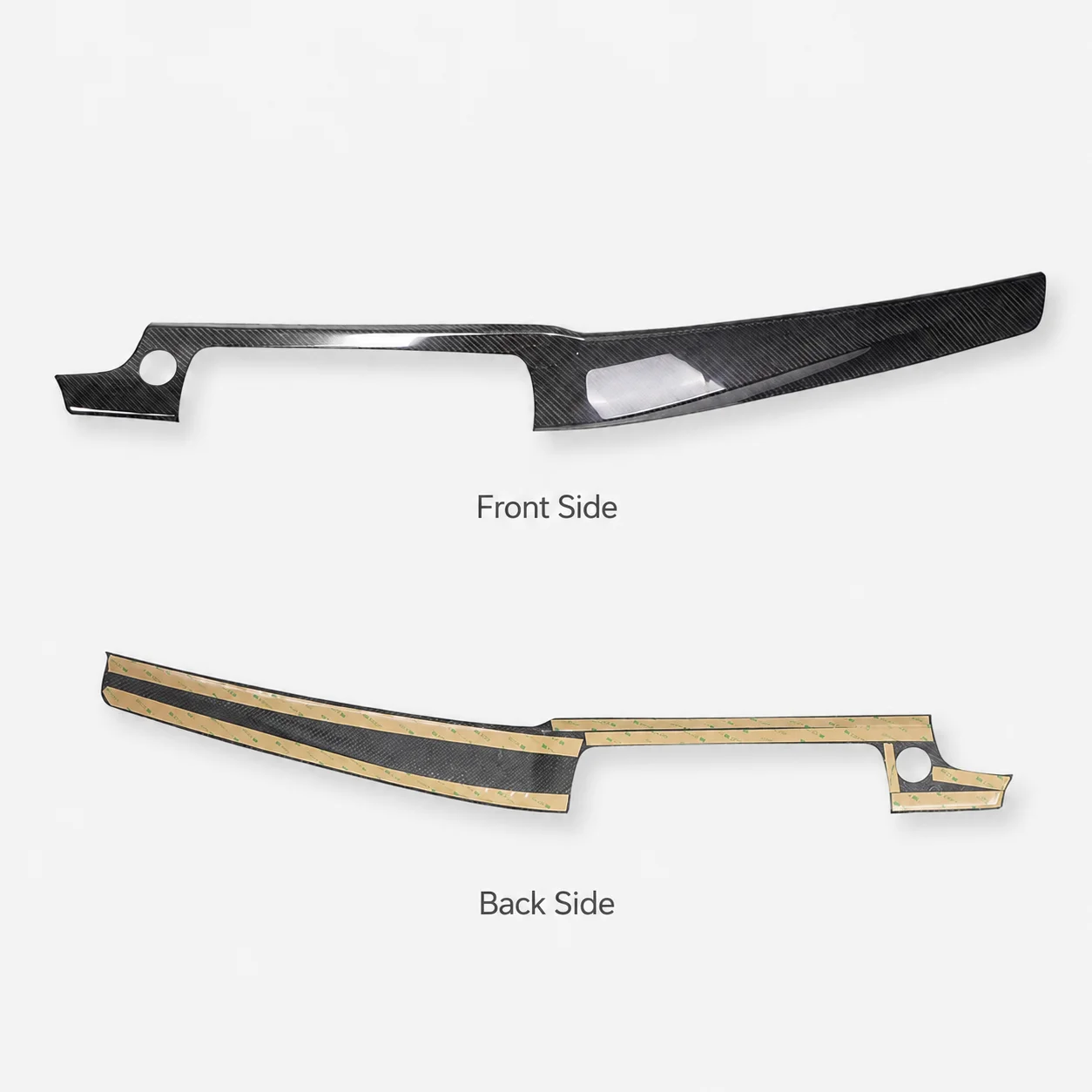 Real Carbon Fiber Suitable For BMW 5 Series F10 F18 Dashboard Trim Strip Without Start-Stop Instrument Trim,Car Accessories