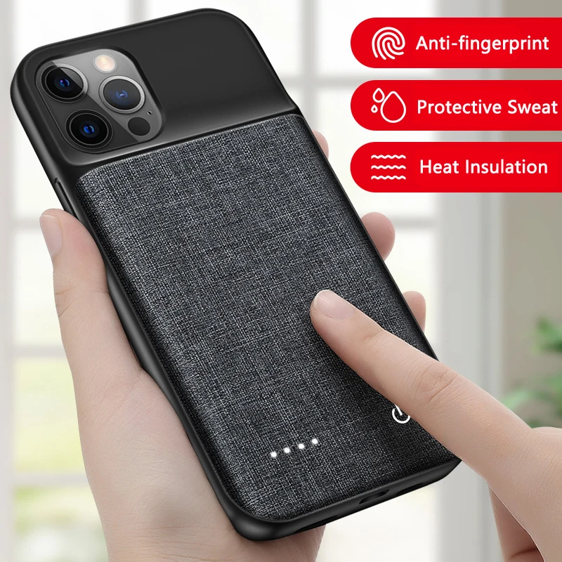 6800mAh Battery Charger Case For iPhone 15 Pro Max 11 12 13 14 Pro Max 12 13 Mini Power Bank Charging Case For iPhone XS Max XR