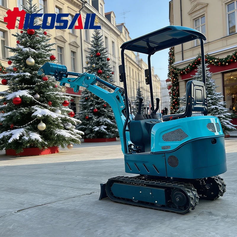 

Hot selling small bag crawler excavator multifunctional 1.2-ton earthmoving machinery with 30% discount