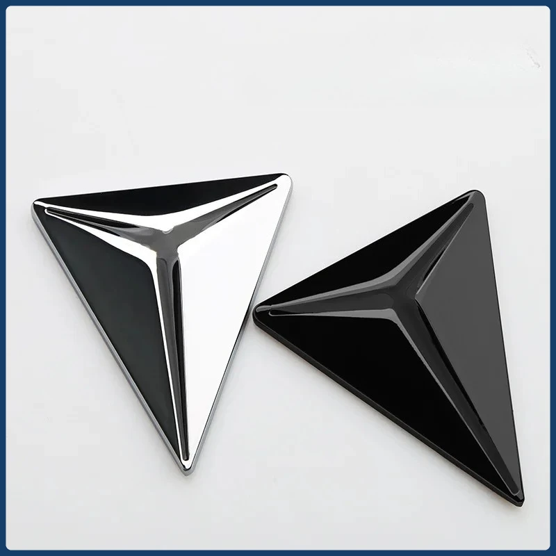 For Changan Deepal S7 S05 S07 SL03 G318 3D Metal Car Side Emblem Sticker Triangular Window Badge Decoration Accessories
