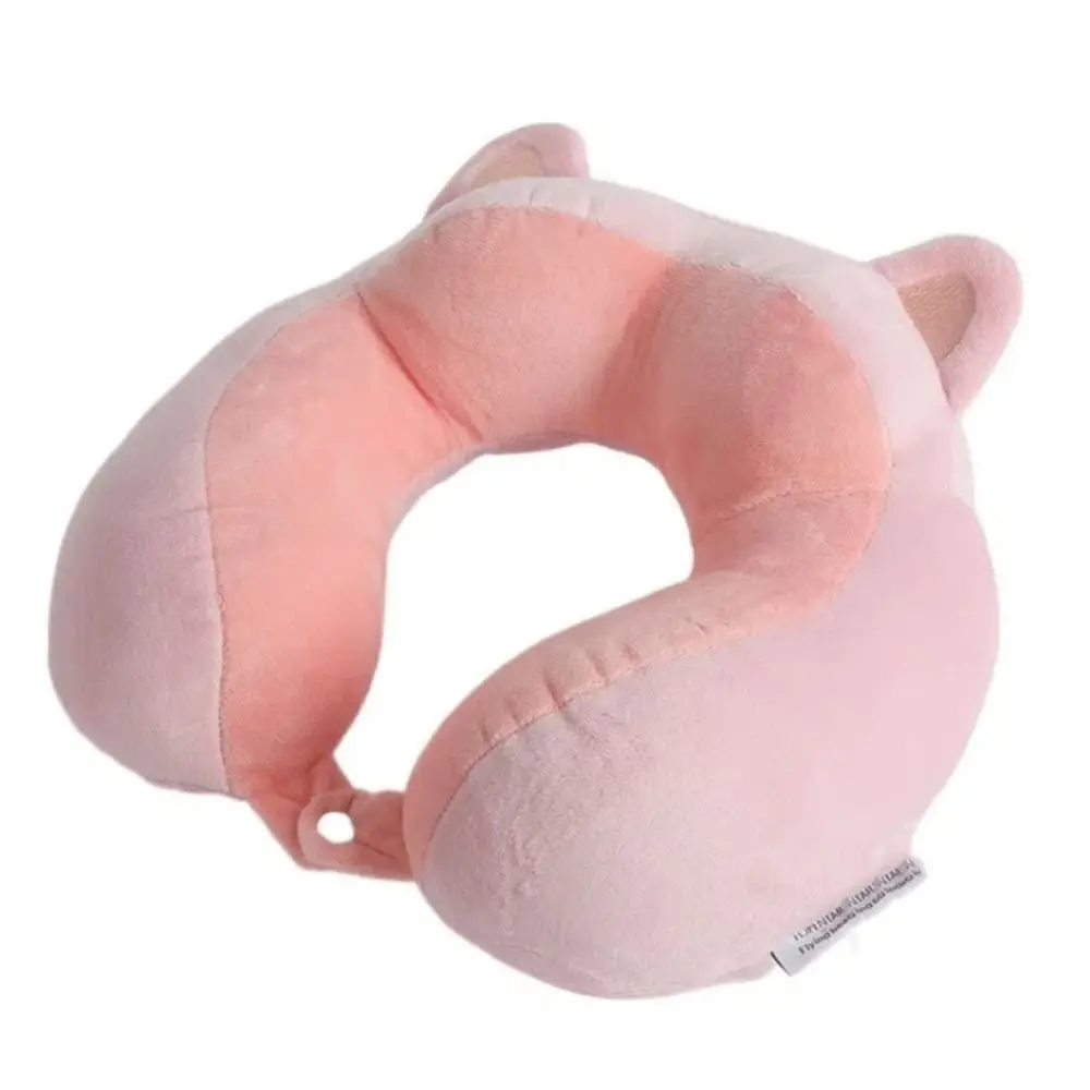 Healthcare Slow Rebound Travel Neck Pillow Ergonomic Portable U-shaped Pillow Relax Soft Sleep Camping Pillow Car