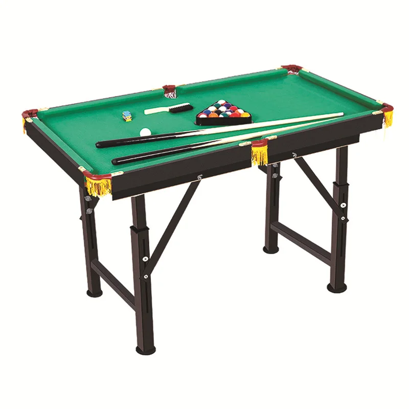 140 Lift klappbarer Billardtisch Haushalt Mini Kinder kleines Billard Eltern-Kind-Intelligenz