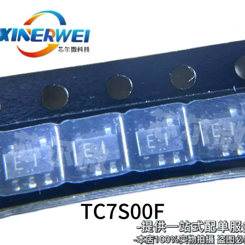 10-100pcs brand new original TC7S00F TC7S00FU package SOT23-5 SOT353 silk screen EI E1 genuine
