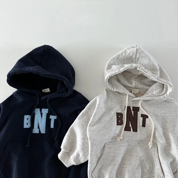 2026 Autumn New Children Long Sleeve Hoodie Cotton Children Letter Sweatshirt Boys Girls Casual Hooded Tops Infant Sweatshirt
