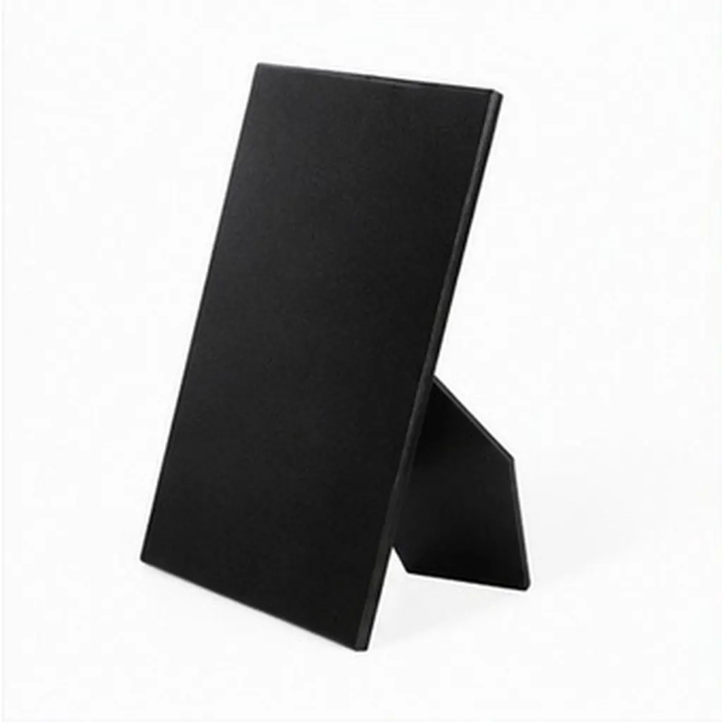 3Pcs Picture Frame Easel Backs Self-Adhesive Black DIY Backing Board Photo Frame Stand for Home Office Tabletop Display Reliable