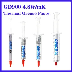 High Performancefor 1g 7g 15g 30g GD900 Thermal Grease Paste Heat Sink Compound Conductive Silicone Plaster for GPU CPU Cooler