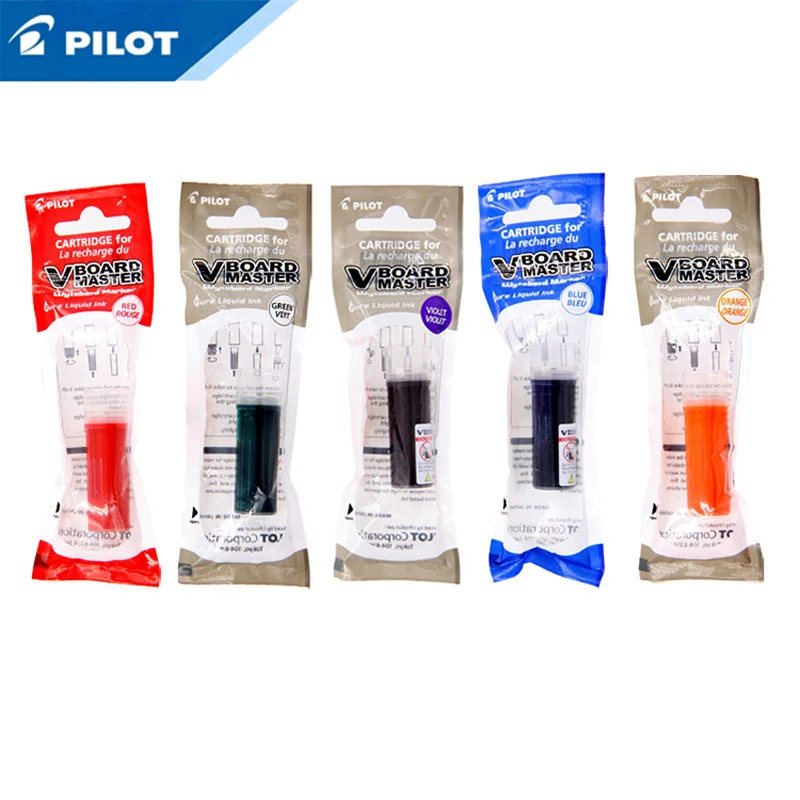 6PCS PILOT Whiteboard Pen Ink WBS-VBM Large Capacity Whiteboard Pen Replacement Ink WBMAVBM Dedicated