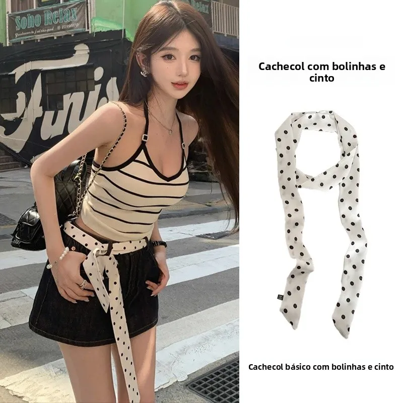 cinto-de-lenco-longo-branco-com-poas-estilo-coreano-acessorio-versatil-para-mulheres-na-primavera-e-outono