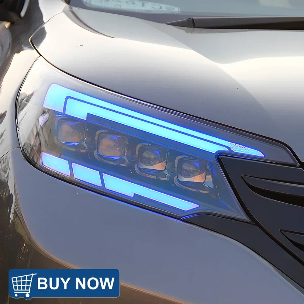 

Auto Headlights For Honda CR-V 2012-2014 LED Car Front Lamps Assembly Upgrade Dynamic streamer 4 Projector Lens Tool Accessories