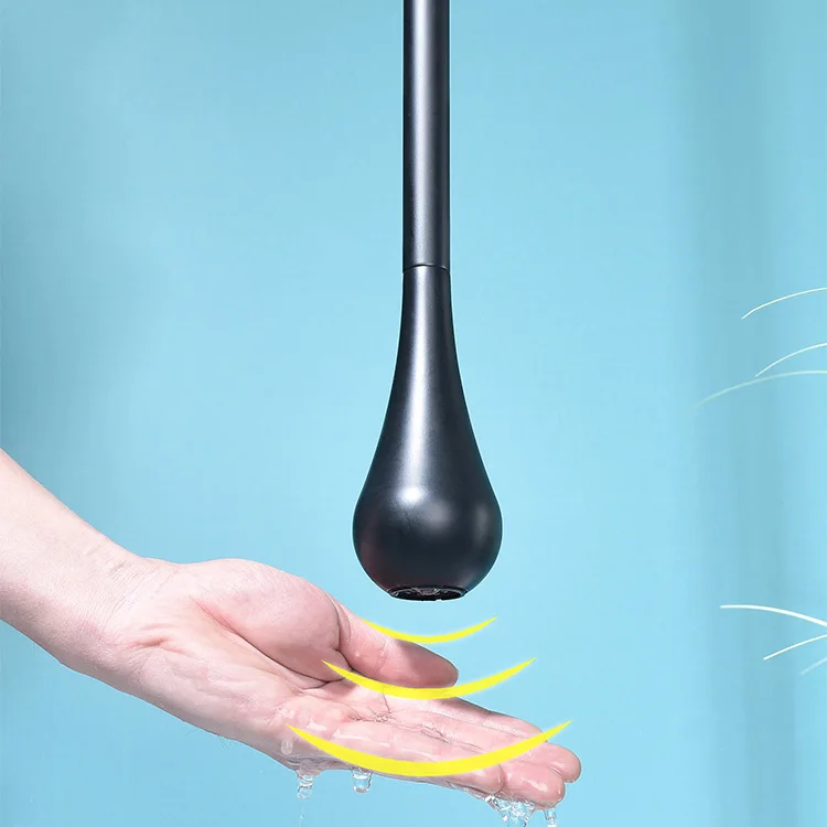 

Автоматический сенсорный бесконтактный потолочный смеситель для ванной комнаты, латунный потолочный смеситель для раковины