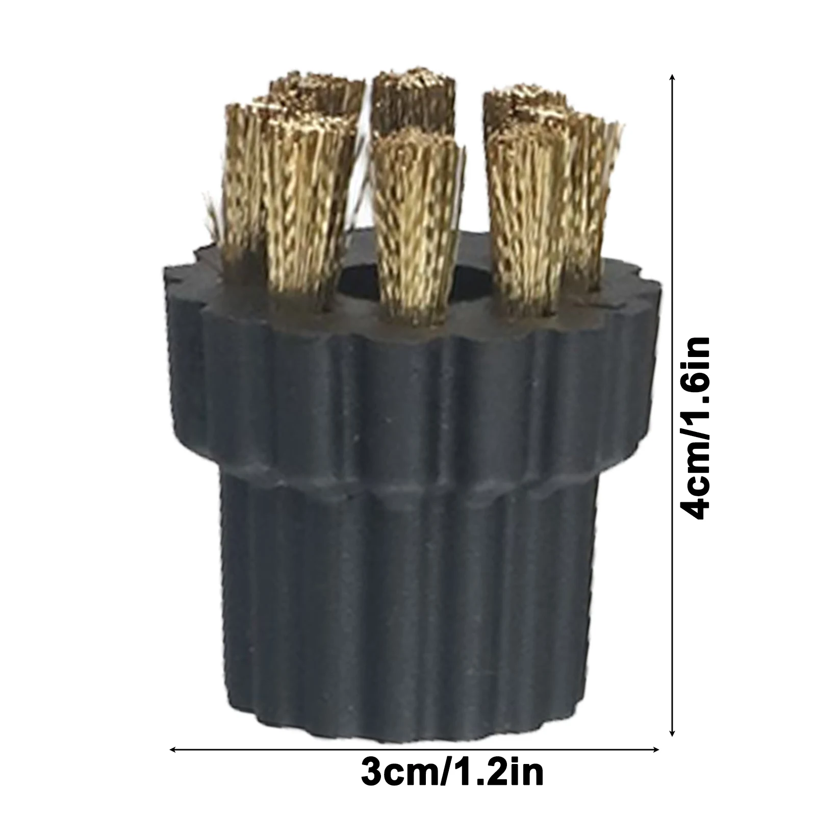 

Fit For Steam Mop Steam Cleaner Brush Brass Nylon 6pcs /set Components Spare Parts 4x3cm Fittings Nozzles Replacement