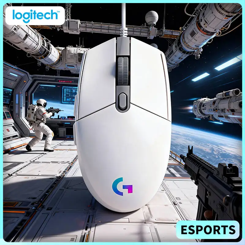 

Игровая мышь Logitech G102 Prodigy, 20 млн нажатий без износа, эргономичный дизайн, в 8 раз быстрее откликается, RGB-подсветка, 6 кнопок для геймеров