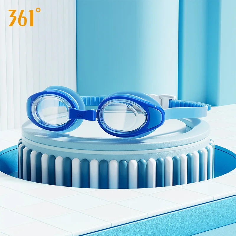 Kids Anti Fog Professional Waterproof Adjustable Silicone Swim Glasses UV Protection Surfing Beach Goggles Bathing EyeWear