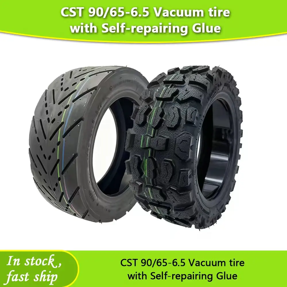 

90/65-6.5 CST Vacuum Tire With Self-repairing Glue For Dualtron Thunder Electric Scooter Ultra Wear-resisting Tubeless Tyre