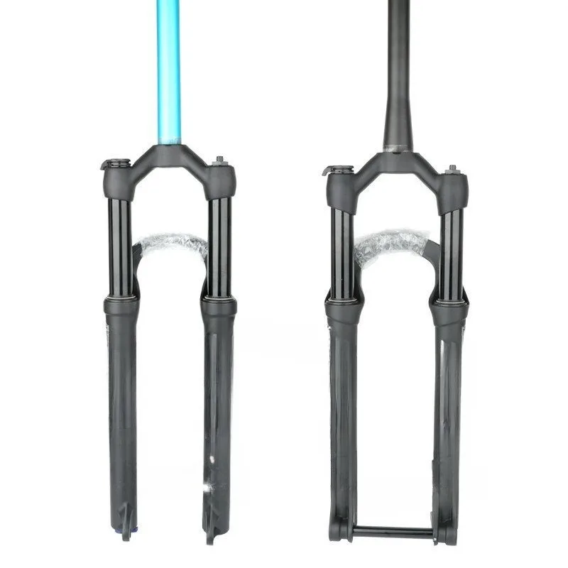 Ground car air fork 26 inch 27.5 inch 29 inch spinal canal straight tube bicycle front fork