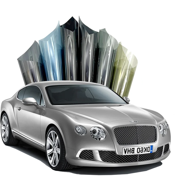 

VLT 6% 1.52*30m Heat Insulation Black Windshield Nano Ceramic Solar Window Tint Film UV Protection Tinted Car Window Film