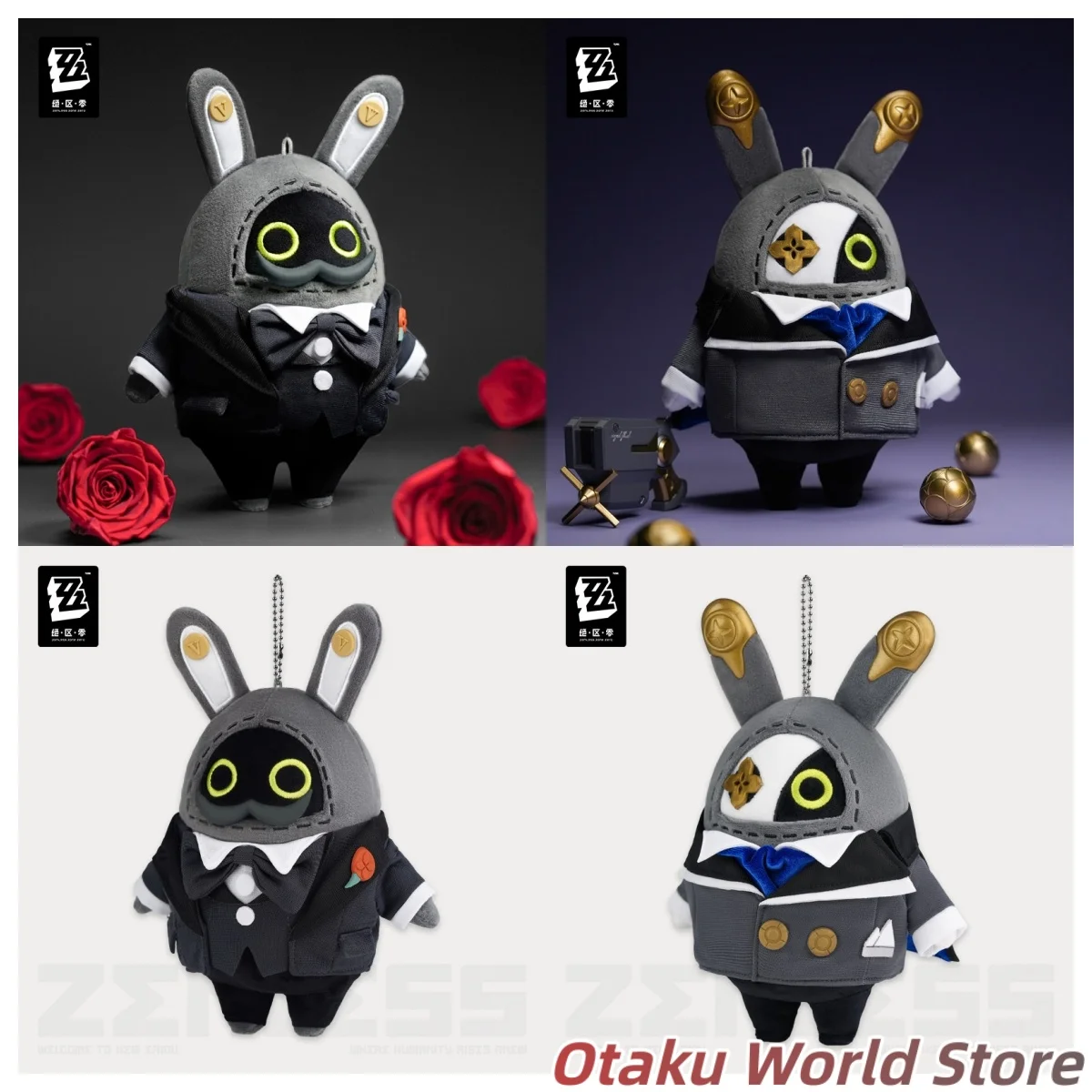 

[Genuine] ZZZ Bangboo Pendant keychain miHoYo Zenless Zone Zero Bangboo Model Desktop Ornament Cosplay Halloween Gift