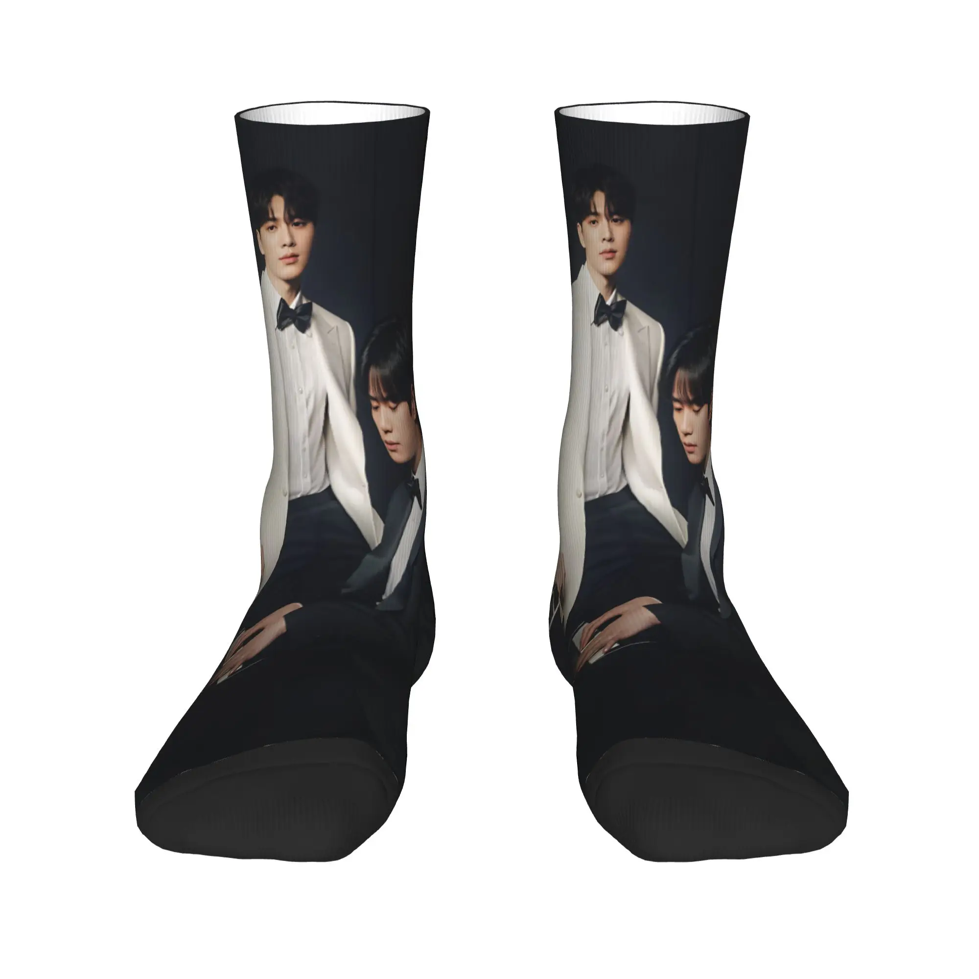 Kdrama Four Hands Two Sonatas Socks  Fashion Stockings Men High Quality Climbing Socks Spring Custom Anti Bacterial Socks