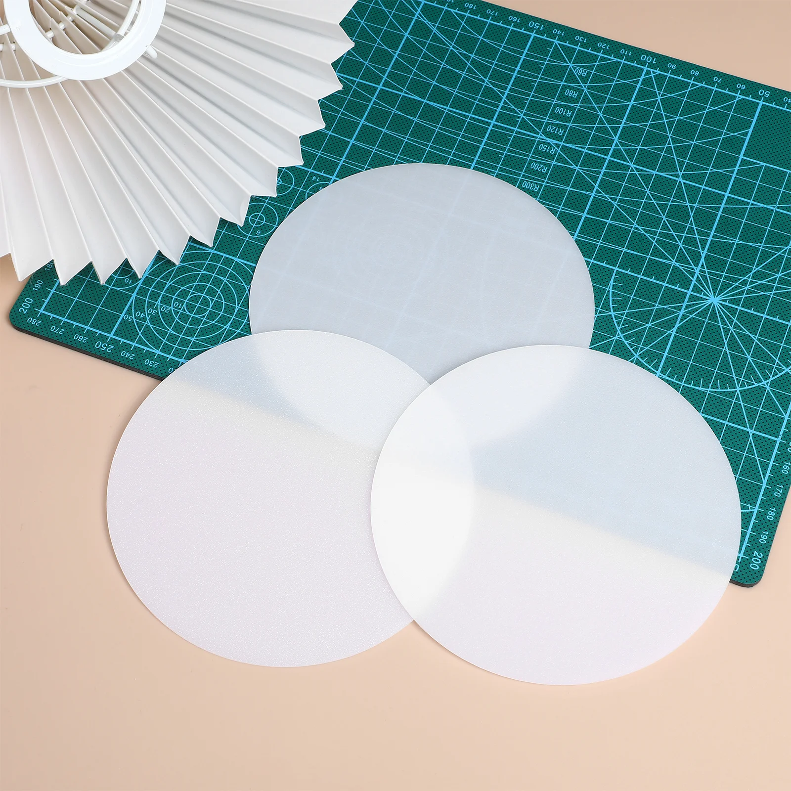 

6Pcs Light Diffuser Sheets Lamp Shade Diffusers for Ceiling Downlights Chandelier Pendant Lamps Softens Harsh Lighting