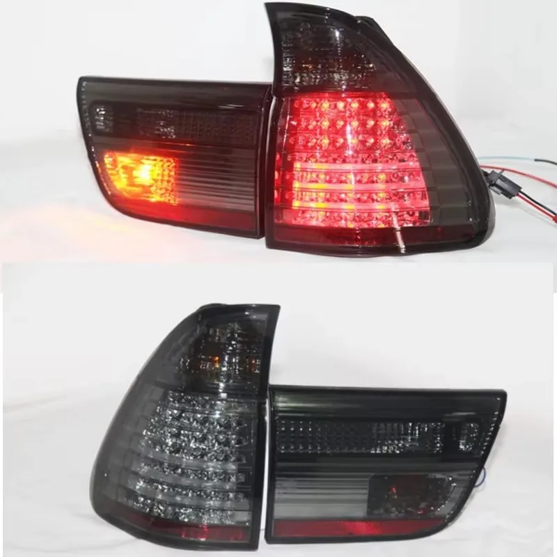 

Задние фонари LED для BMW X5 E53, 1998-2003 гг., черные с эффектом дымки, SN
