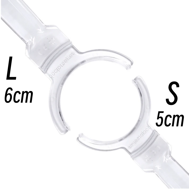 Dental Lip Pressure Retractors T-Shape Intraoral Cheek Retractor Plastic Mouth Opener Expander for Upper Lower Teeth