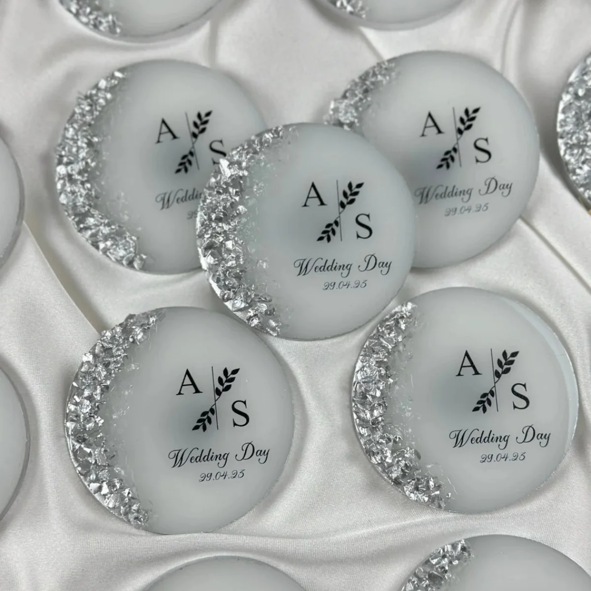Personalized Gift Epoxy Magnet, Wedding Party Favors for Guests, Rustic Bridal Shower Favors, Baby Shower Favors, Birthday Magne
