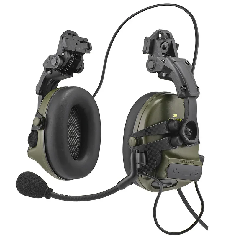 

Pick-up Noise Cancellation Tactical Headphones Helmet Bracket Accessories Rear Rail Adaptation Kit