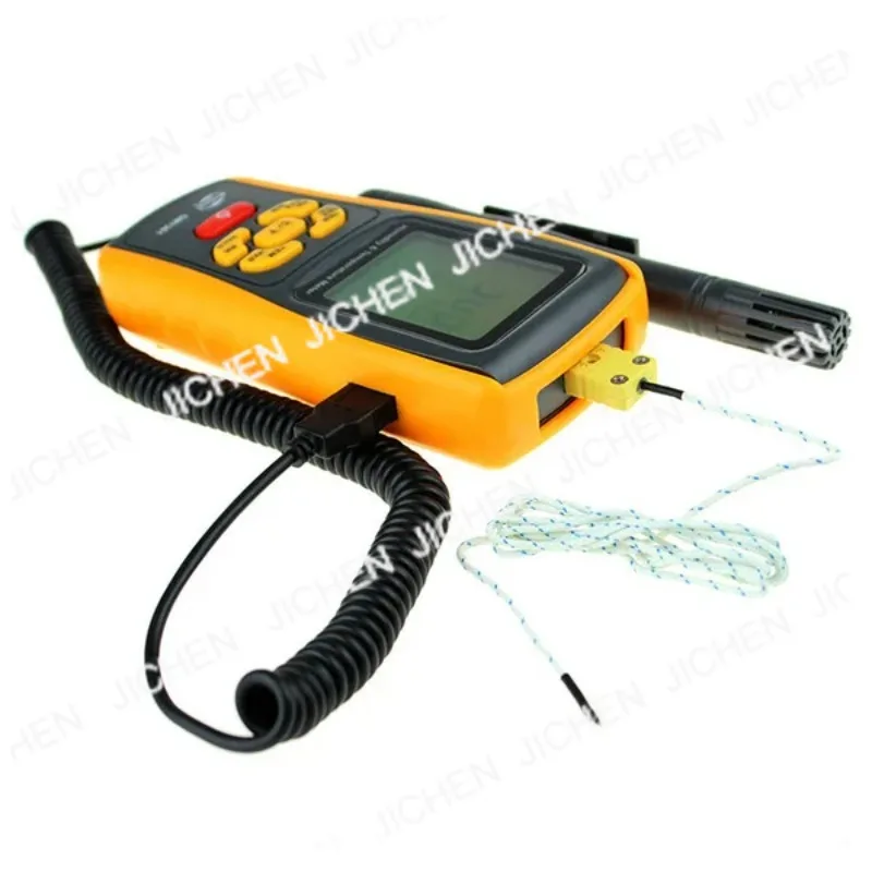 GM1361 Электронный измеритель температуры и влажности Домашний цифровой дисплей Большой экран Крытый влажный термометр Точные числовые значения