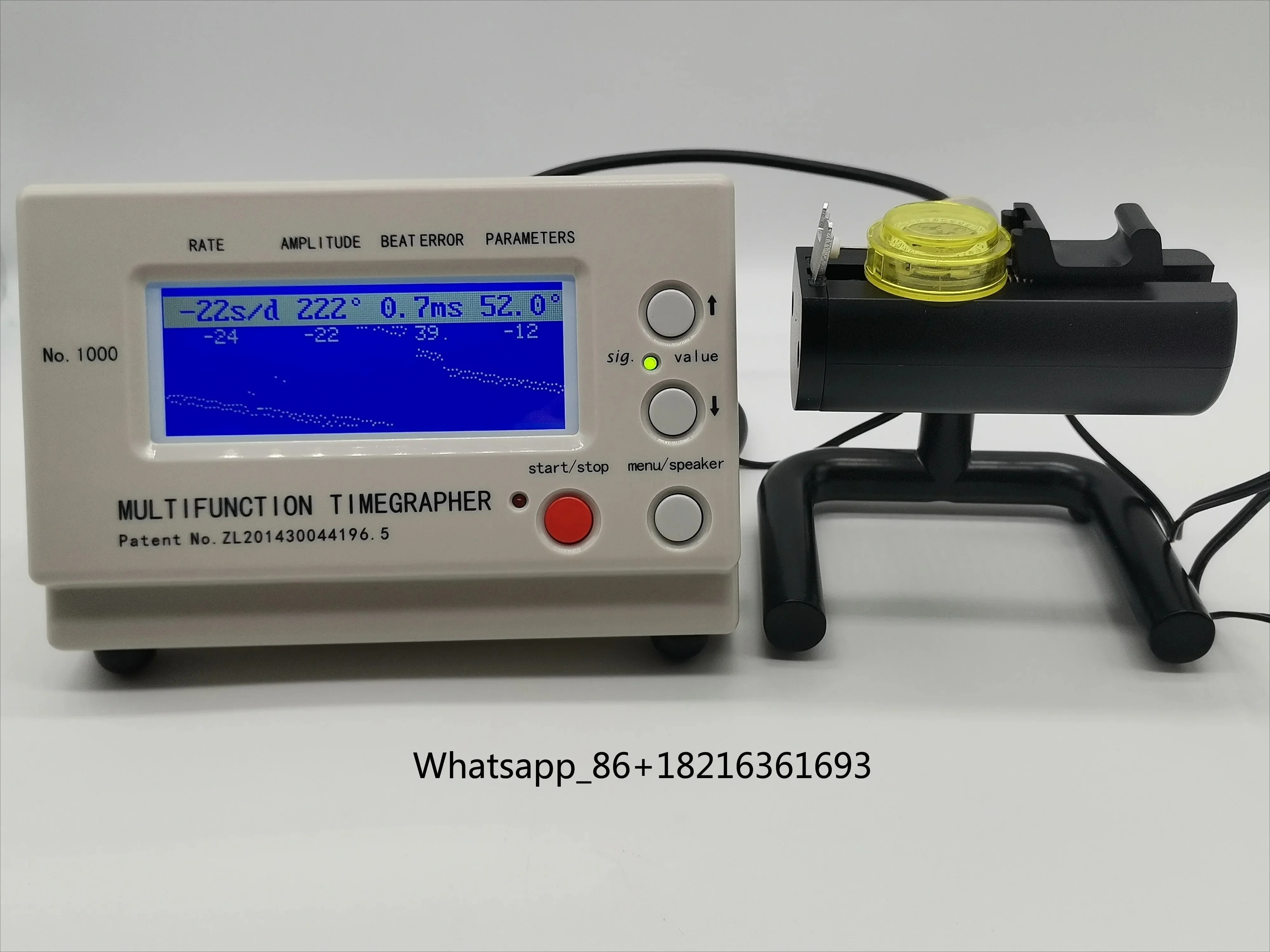 2026GOOD NEW Mechanical Watch Calibrator Dimension 1000 Meter Calibrator Wire Machine Day Difference Measurement Of Meter Mach