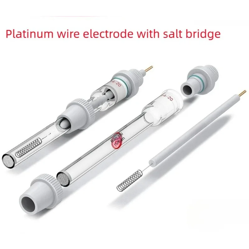 contrast electrode/PT wire electrode with salt bridge