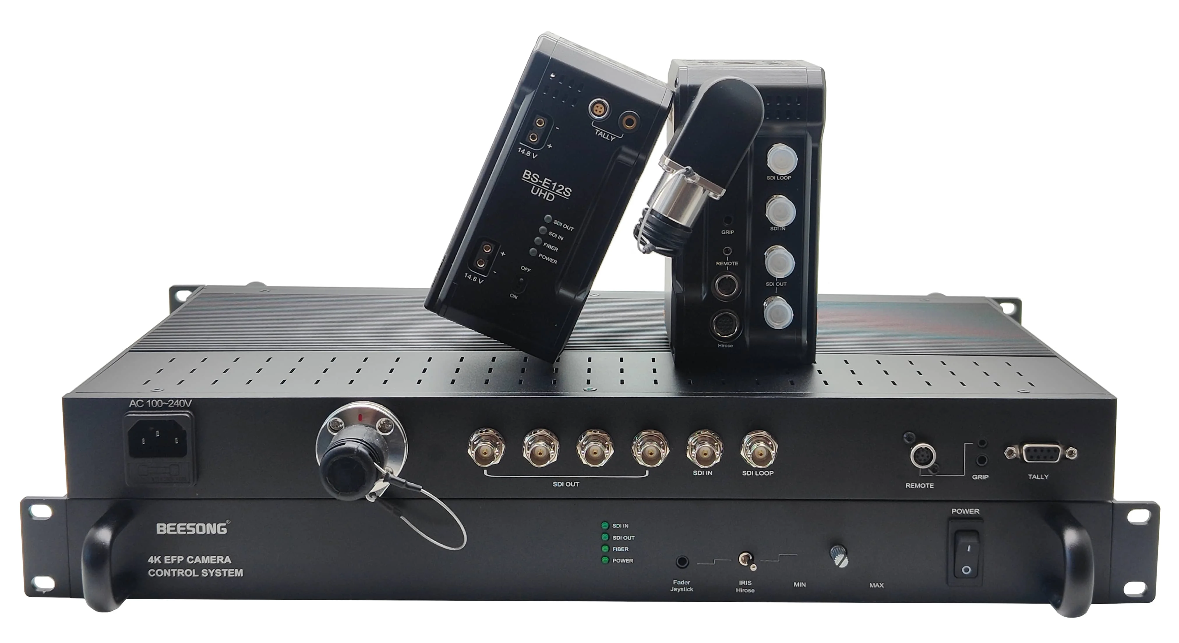 OB Van 4K 12G SDI Video Fiber Transmission Equipment For Sony FX Cameras