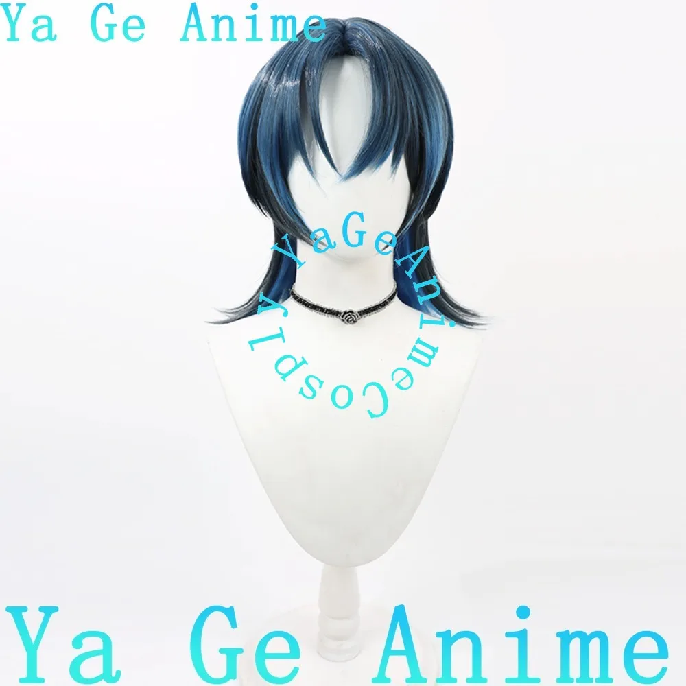 

Ya Ge AnimeHololive Virtual VTuber Ao-kun Hi'i Ao Cosplay Wig Anime Games Halloween Carnival Party Synthetic Heat Resistant Hair