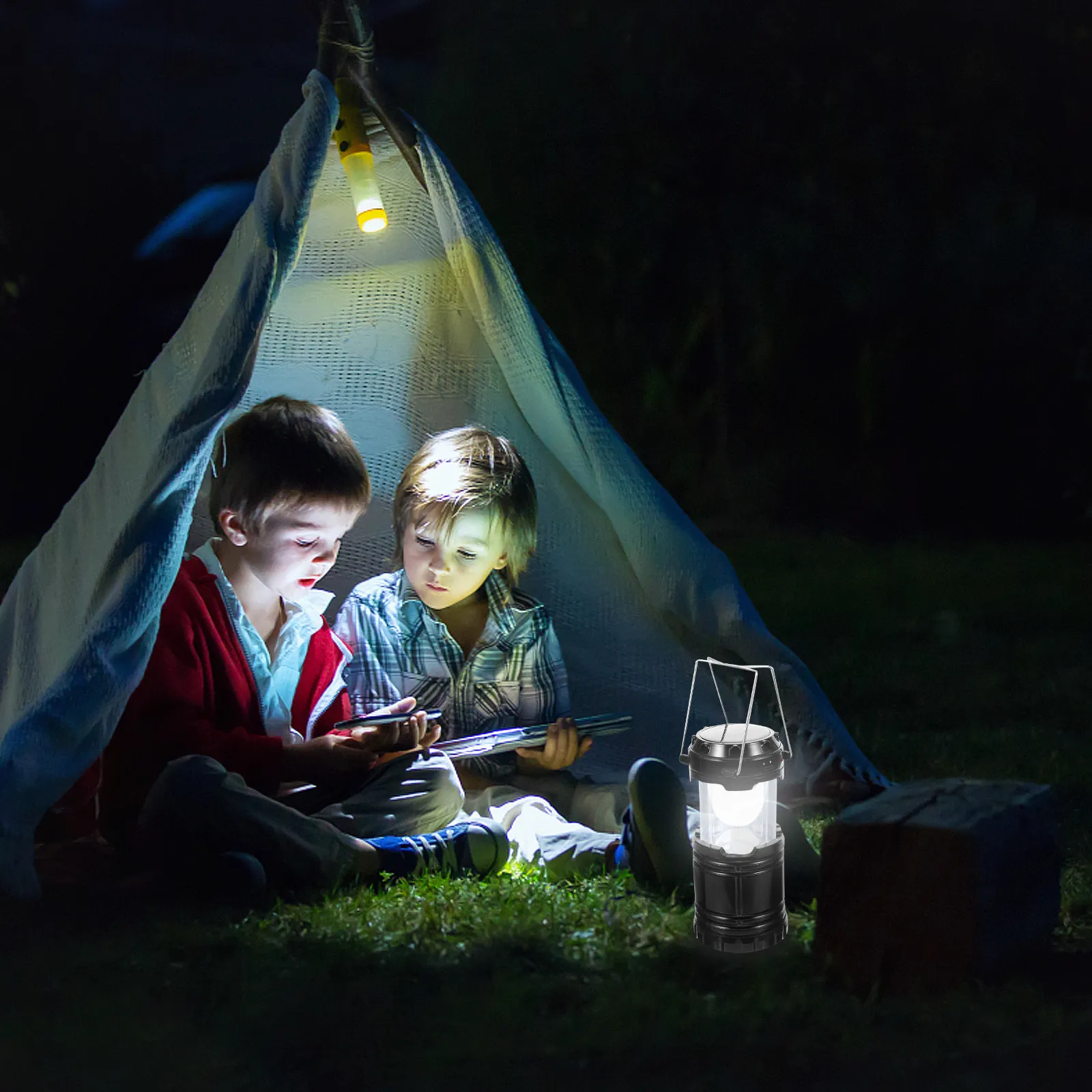 Solar Tent Light Heavy Duty Camping Lamp Compact Lightweight Design for Backpacking Hiking Campsite Lighting Outdoor Camping
