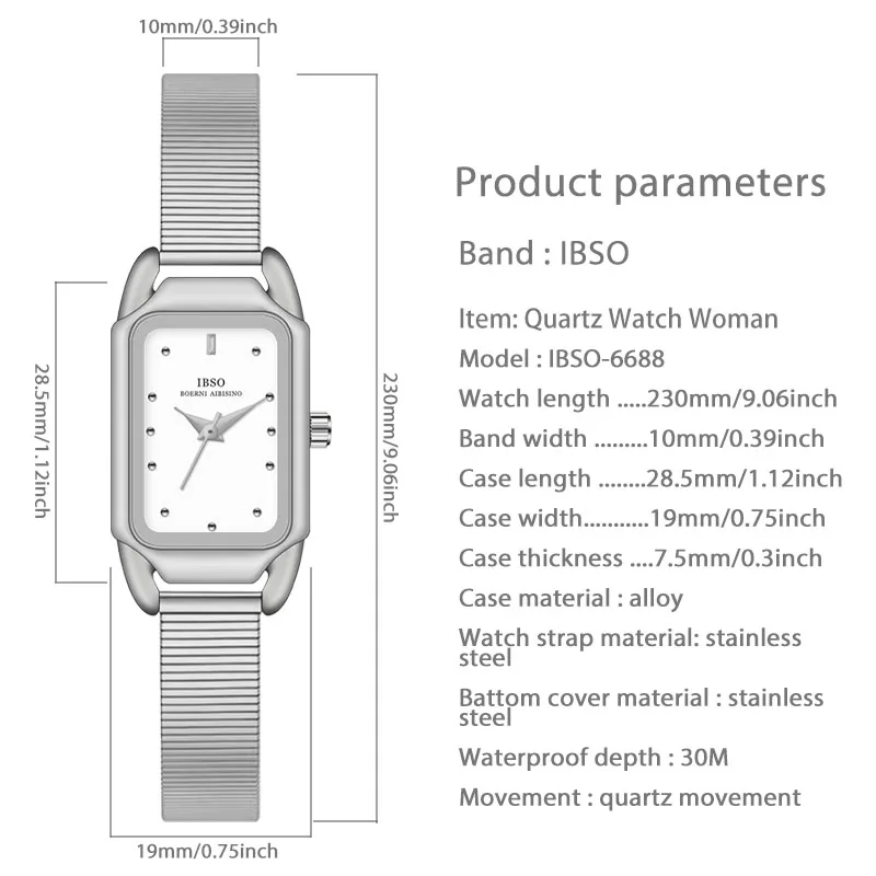 Orologi da donna di lusso quadrante grande in acciaio inossidabile Casual Youth Girl Hand Clock impermeabile orologio da polso da donna di moda di marca originale