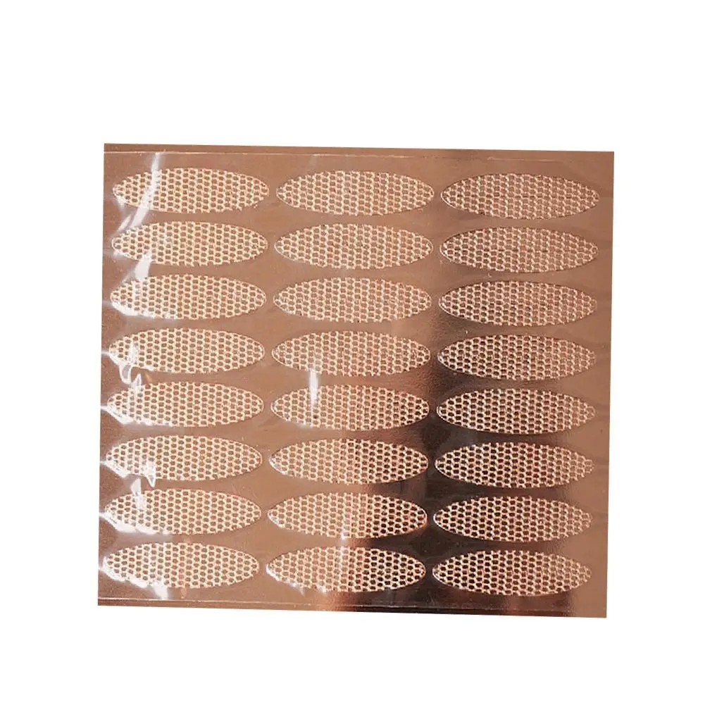 Simulação de grande capacidade de patches de pálpebra dupla, inchaço natural único, laço fosco invisível, bleb, traceless, K6F8