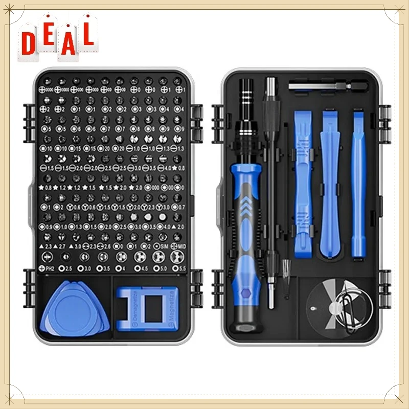 

115in1 Professional Magnetic Mini Screwdriver Kit Multifunctional Repair Tool for Mobile Phone Computer Electronics
