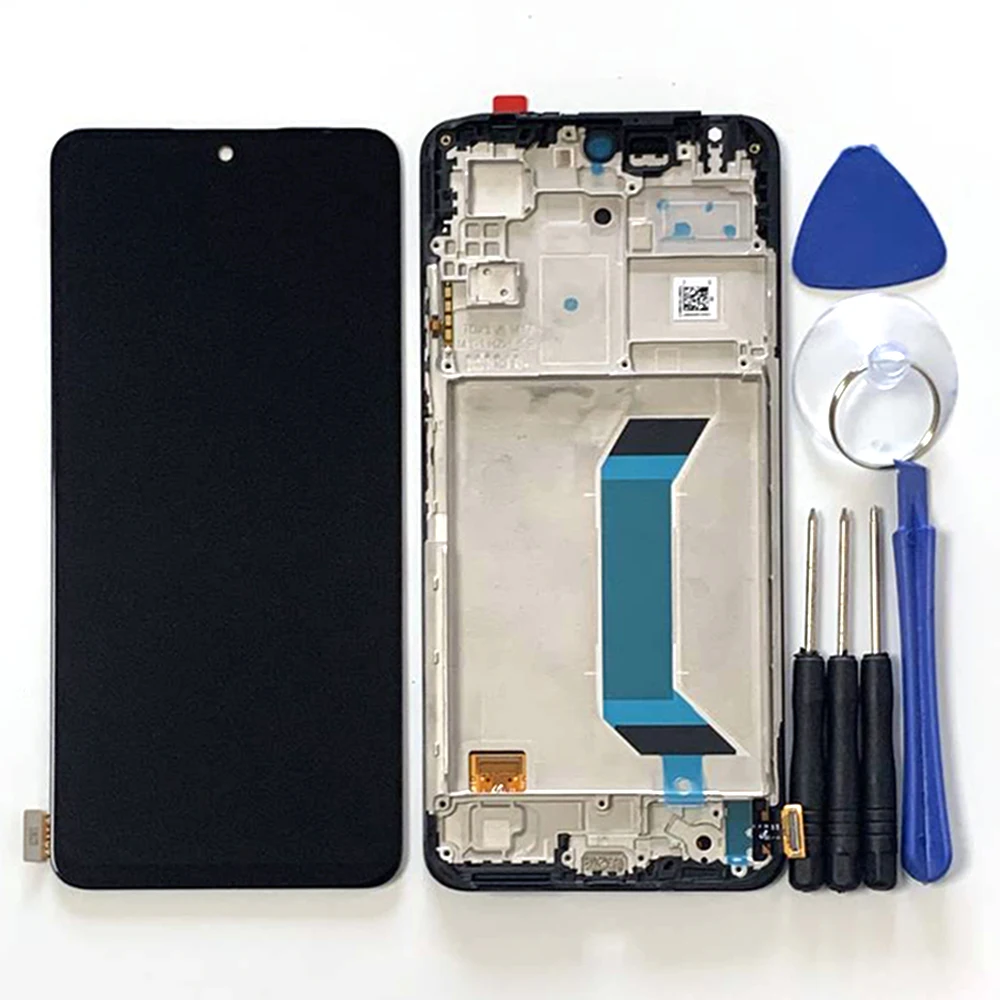 Original Amoled For Xiaomi Redmi Note 12 4G 5G LCD Display Screen Frame Touch Panel Digitizer For Redmi Note 12 Pro 12 Pro Plus