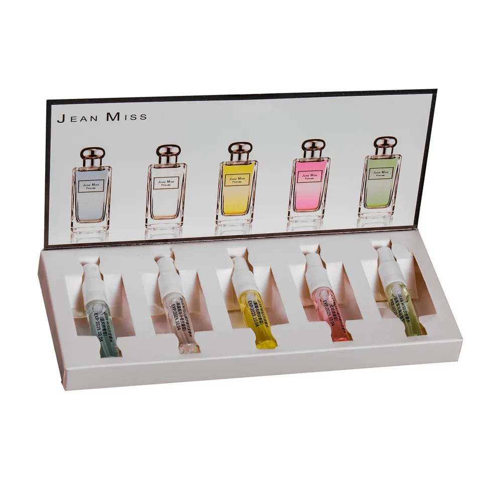 JEAN MISS 1 Set 5Pcs Women Fragrance Perfumed Long Lasting Flower