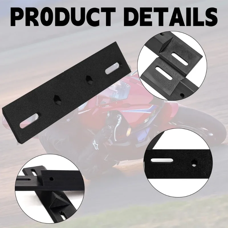 Simple Rear Clean License Plate Bracket For Honda CBR600RR 2024 AND 2025 ABS License Plate Holder