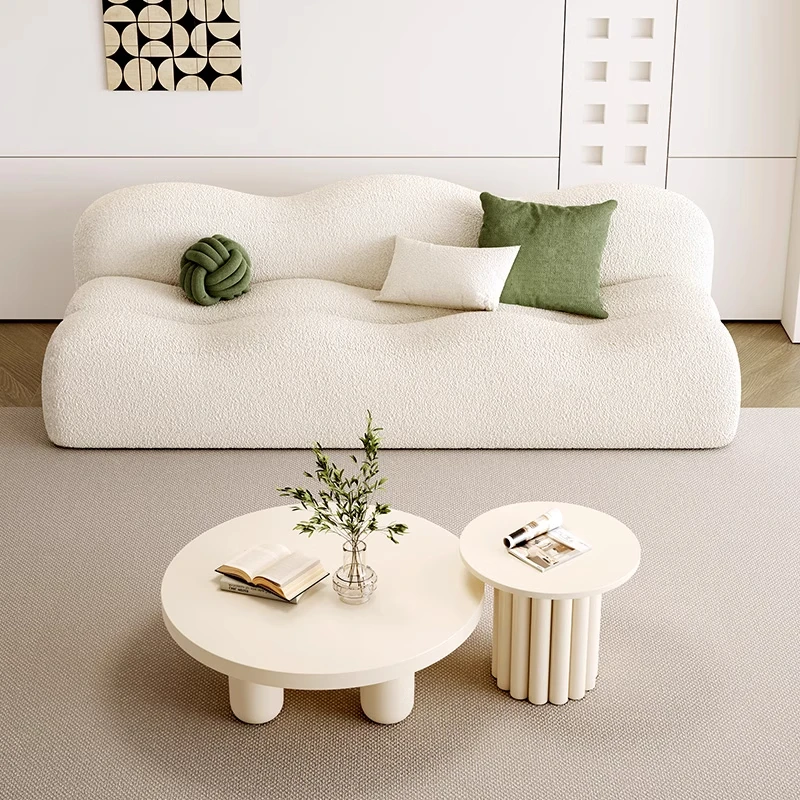 أرائك غرفة المعيشة على شكل سحابة لطيفة، أريكة صغيرة حديثة للأطفال في الهواء الطلق، سرير كلب بشري، أثاث مريح على الطراز الصيني #4