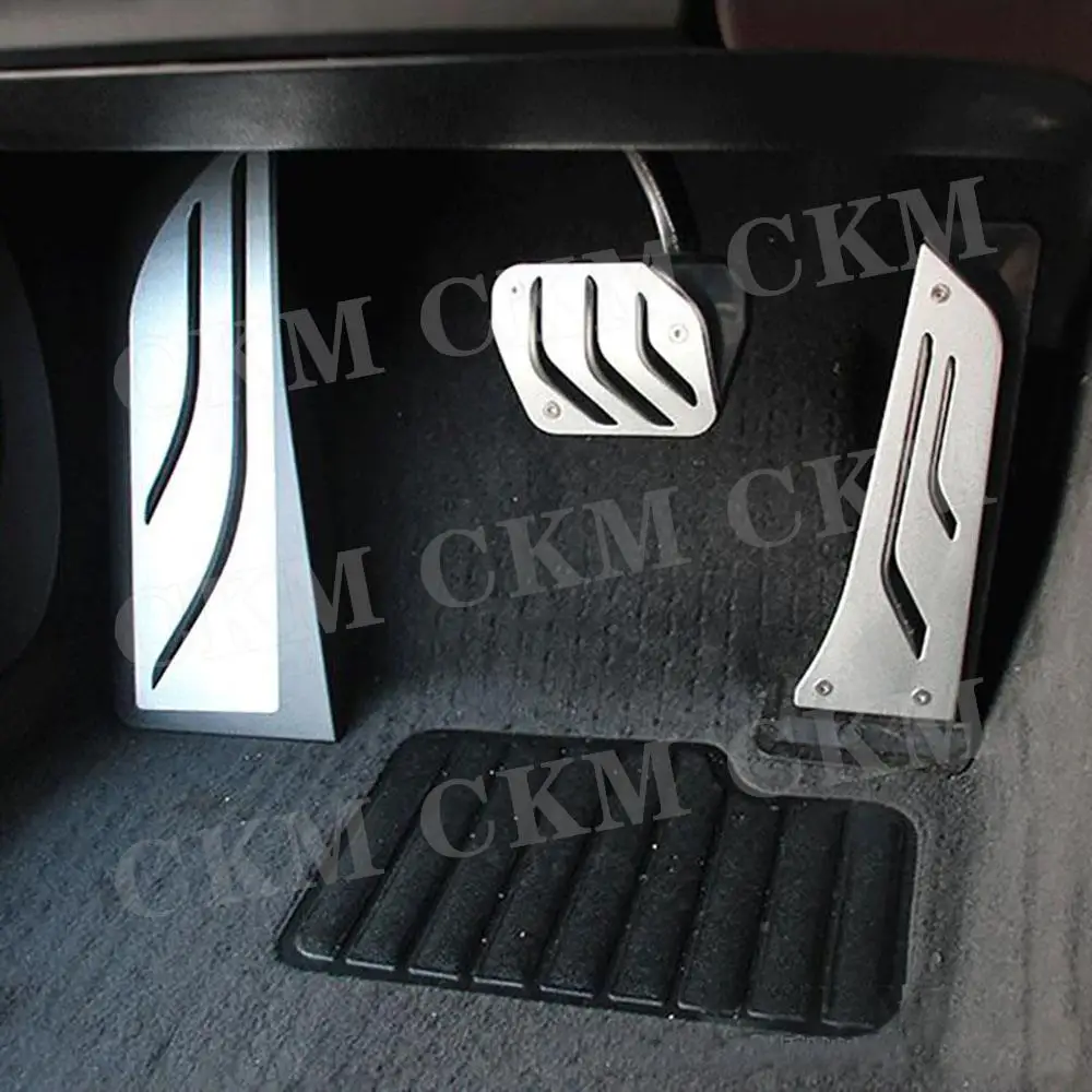 For BMW 3 Series F30 2013-2019 Car Foot Pedal Pads Covers Aluminum Alloy Accelerator Brake Rest Pedals Bodykits Car Accessories