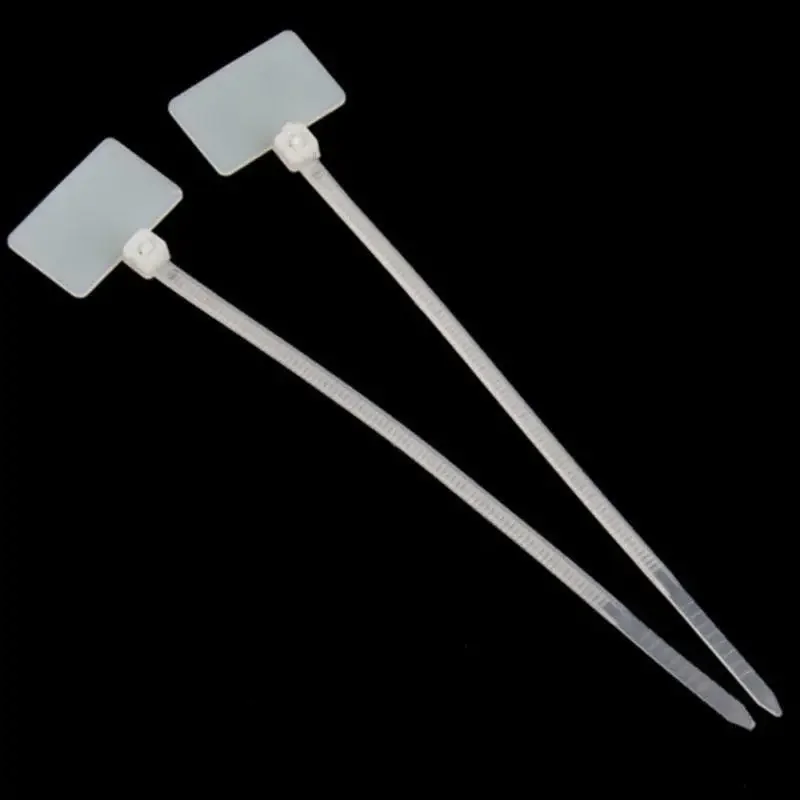 50/100 Viên Khóa Kéo Dây Viết Dây Cáp Nhãn Mark Thẻ Nylon Tự Khóa Thắt Dây Cáp Mạng bút Đánh Dấu Dây Dây Dây Khóa Kéo