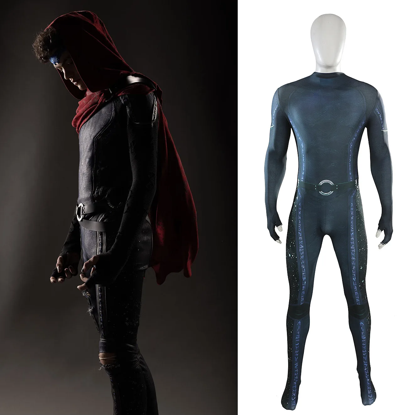 

Anime Halloween Costume Witch Agatha Cosplay Superhero Tight Spandex 3D Prined Bodysuit Jumpsuit Costume Party Stage Adult Boys