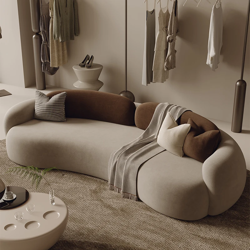 

Modern Luxury Living Room Sofas Cute Design Aesthetic Wooden Vintage Living Room Sofas Simple Koltuk Takımı Postmodern Furniture