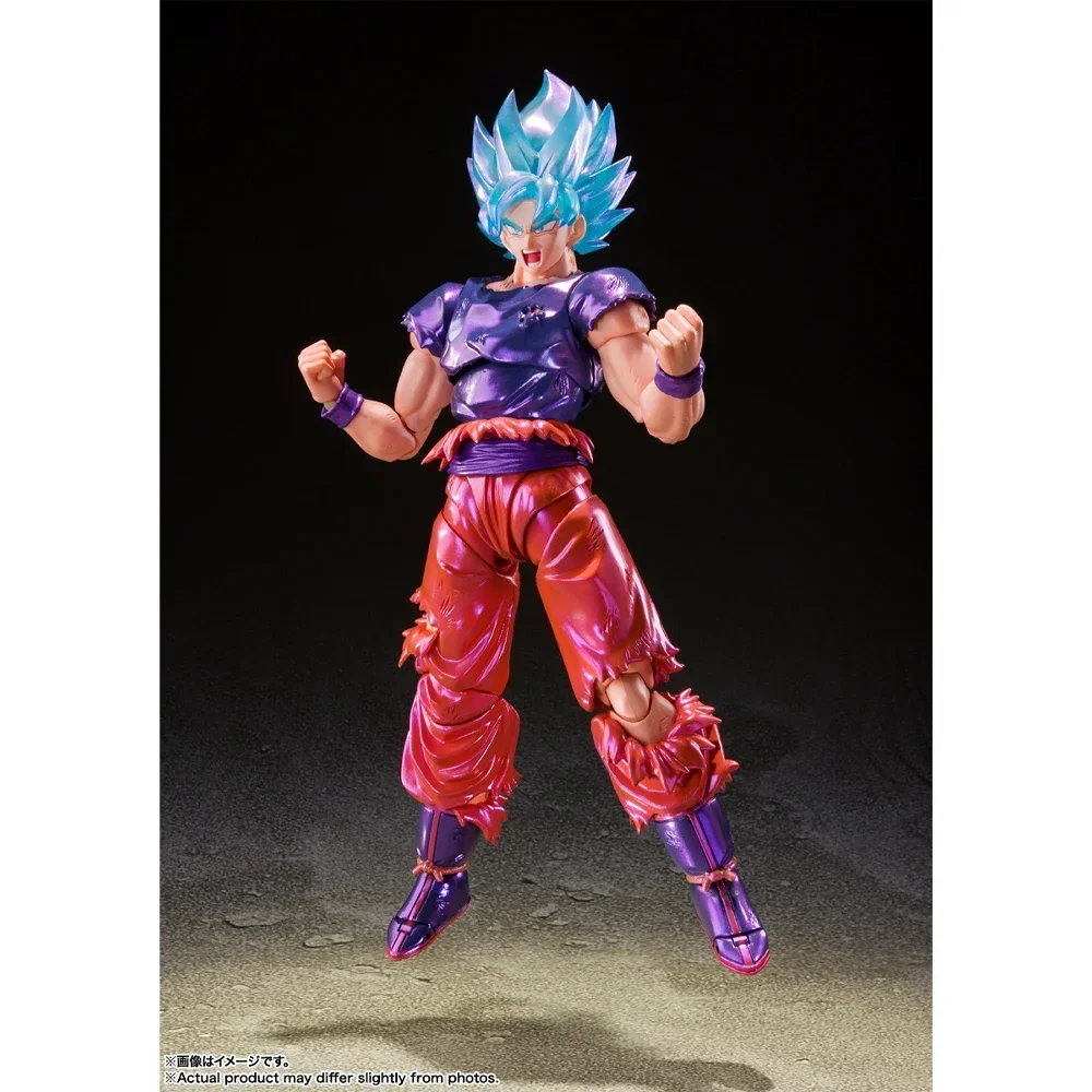 バンダイ-ドラゴンボールのアクションフィギュア,shf vjump,超サイヤ人神,息子悟空,カイオ,ケン,アニメモデルのおもちゃ,クリスマスプレゼント,オリジナル,在庫あり