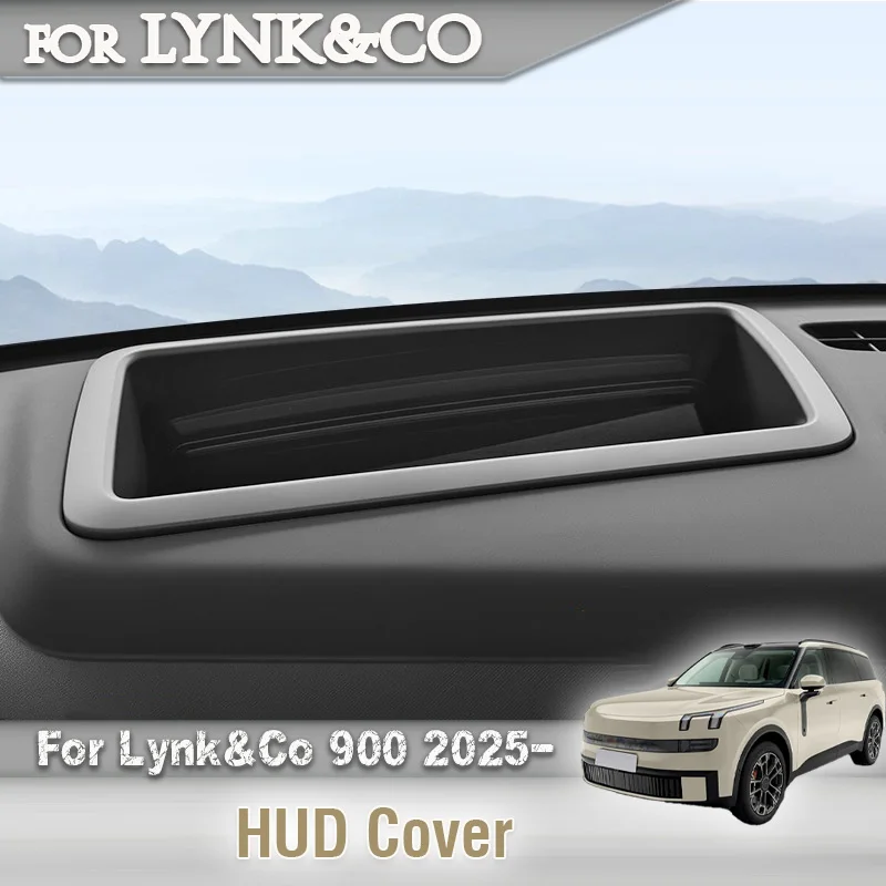 ل Lynk & Co 900 2025 2026 سيارة HUD رئيس متابعة عرض حامي غطاء للعدسات مقاومة للخدش درع عرض الإسكان حامي