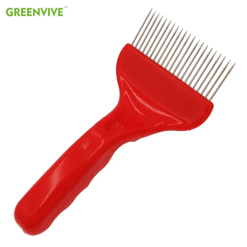 Stainless Steel Beekeeping Honey Uncapping Fork for Beehive Honey Comb Needles Uncapping Forks handle Beekeeping Tools